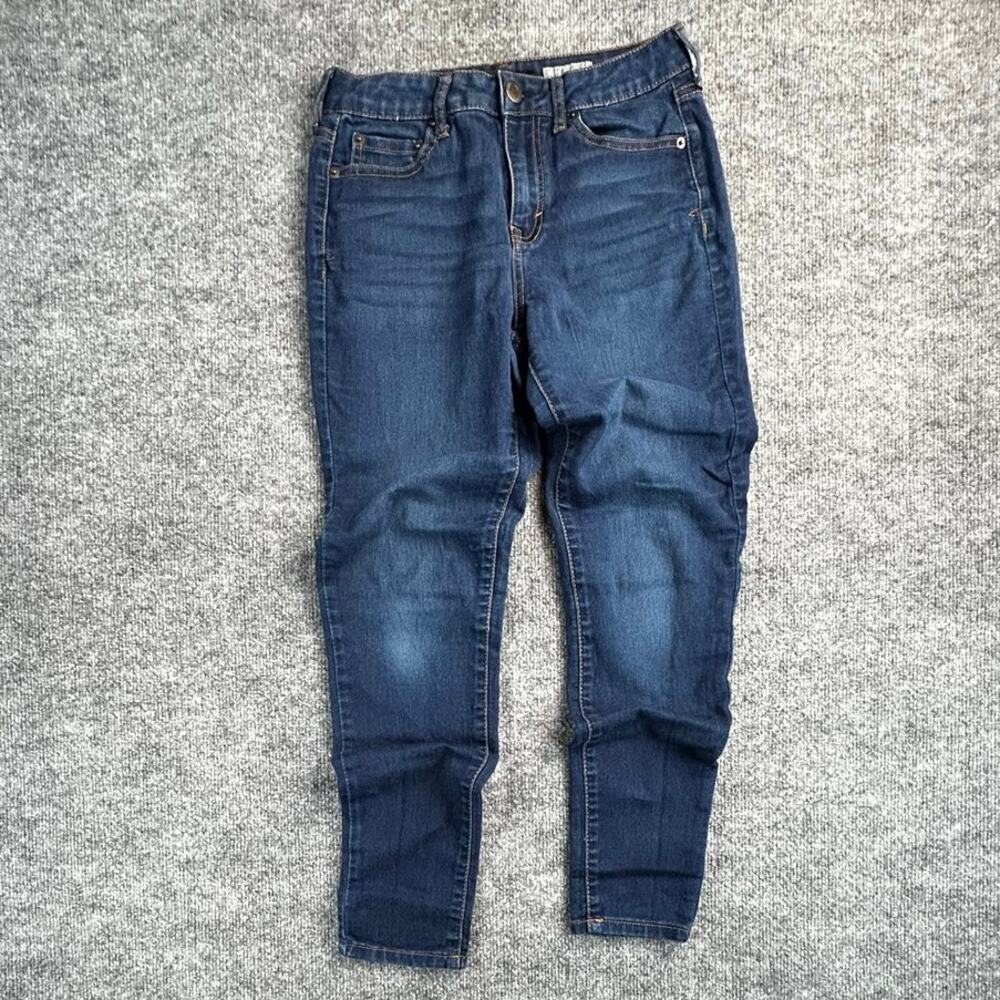 Aeropostale High Waisted Jegging Womens 6 Dark Wash Super Stretch Skinny Jeans